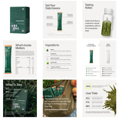 Innermost - The Greens Blend - Peach - 30 Sticks