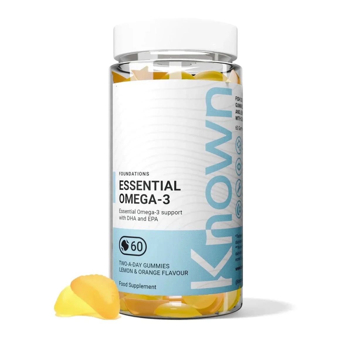 Known Essential Omega 3 60 Gummies