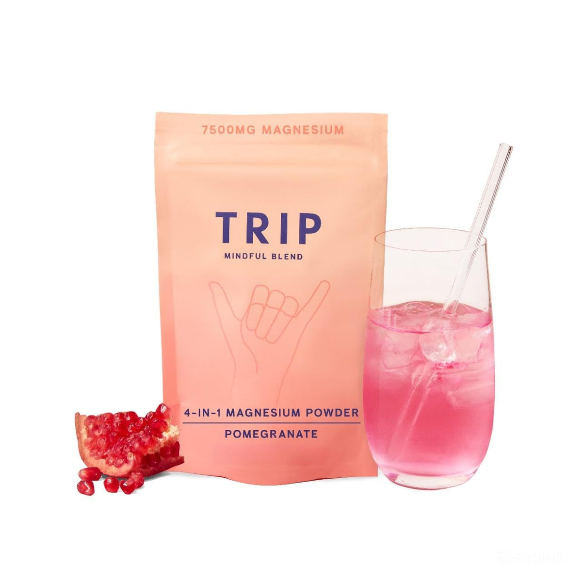 TRIP Magnesium Glycinate & Citrate Powder 250mg - 30 Servings – United ...