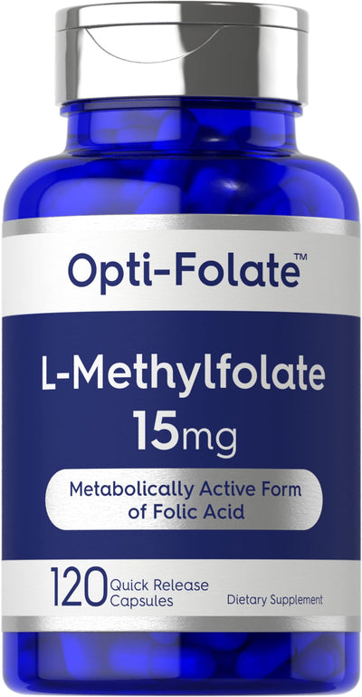 Carlyle L Methylfolate, capsules bottle, 120 capsules