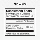 مكمل Momentous Alpha-GPC لدعم الإدراك والتركيز