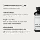 Momentous Brain Drive - Nootropic للتركيز والذاكرة - 60 كبسولة