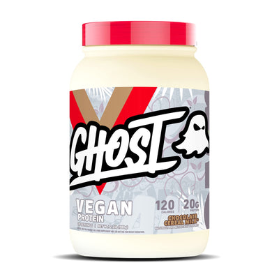 GHOST Vegan Protein Powder - Chocolate Cereal Milk, powder container