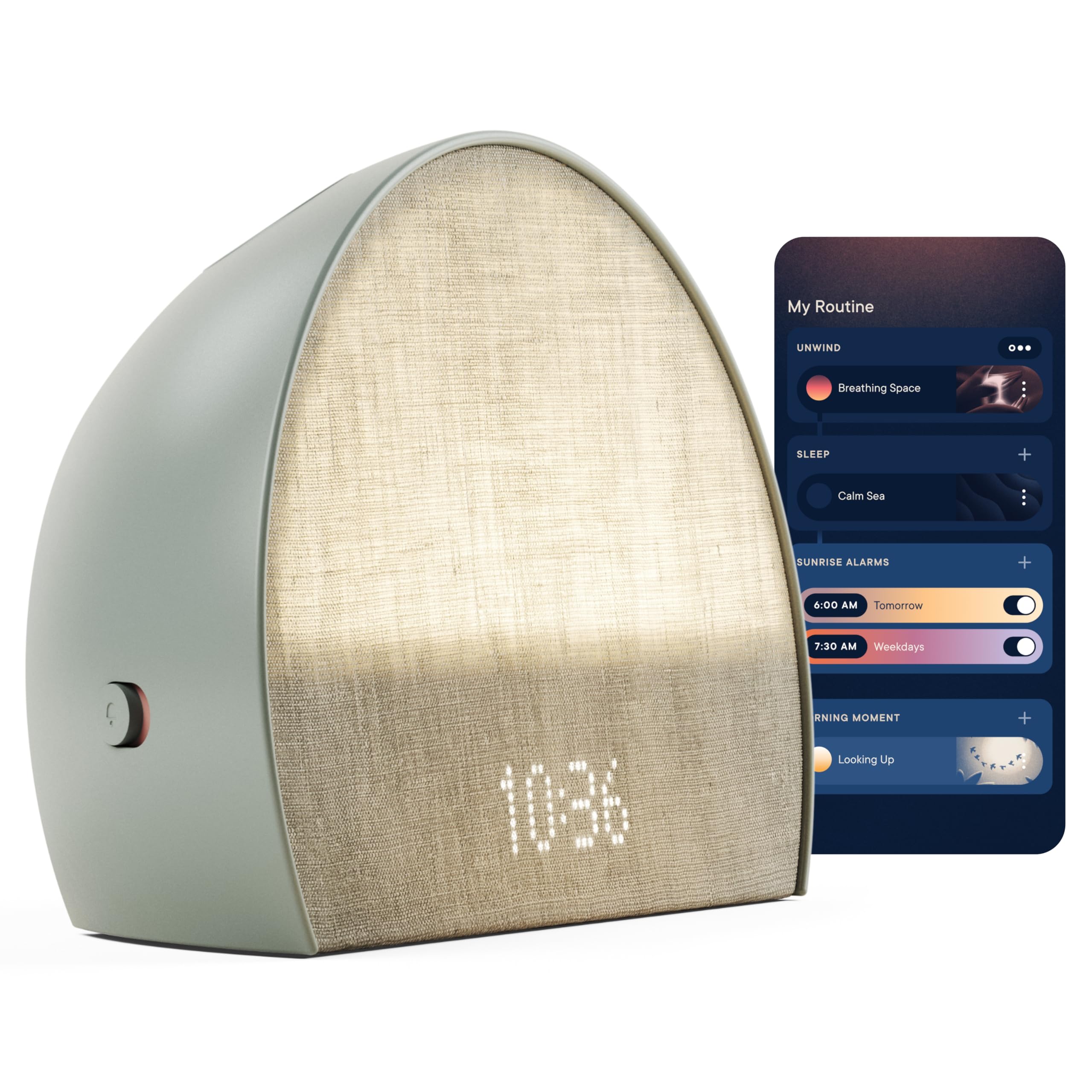 Hatch Restore 2 Smart Sleep Assistant مع إضاءة الشمس