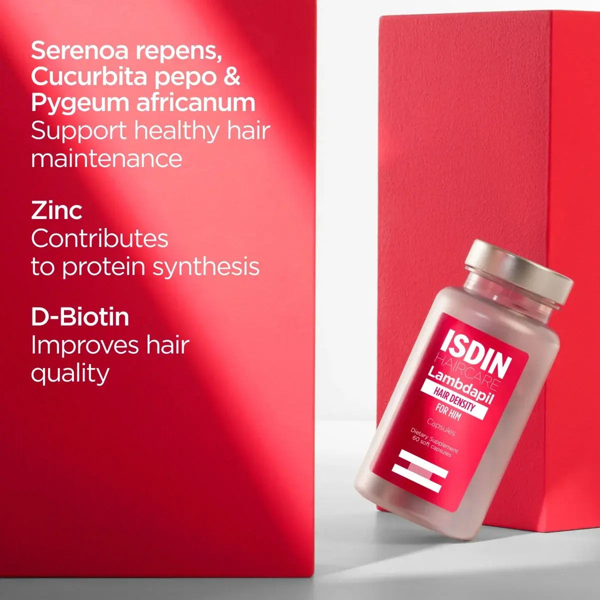 ISDIN Lambdapil - 5 Alfa Plus 60 Capsules