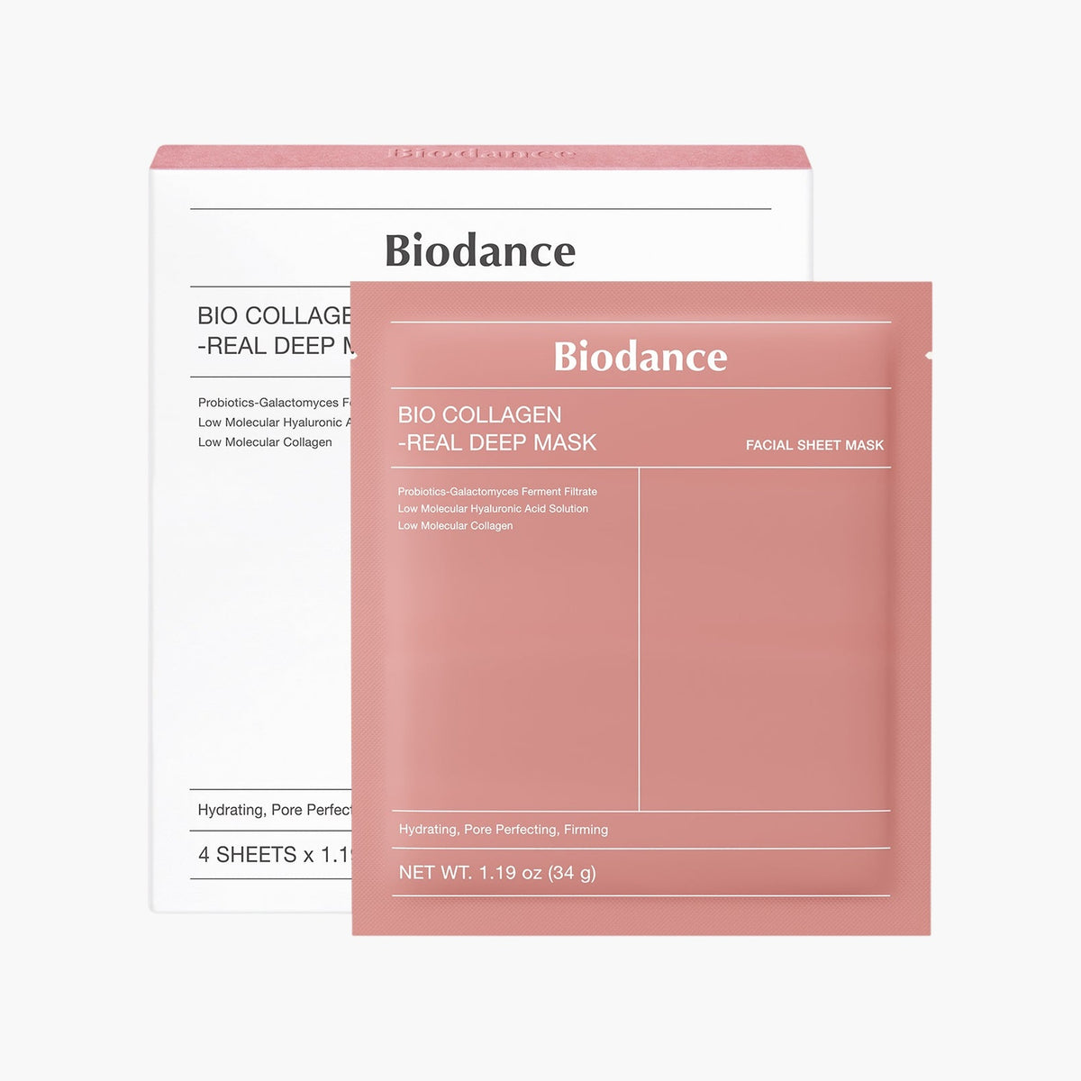Biodance - Bio-Collagen Real Deep Mask 34g x 4