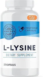 كبسولات Vimergy L-Lysine - صحة الجلد والشعر