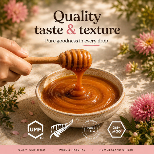 100% Pure New Zealand Honey - Manuka Honey UMF 10+ MGO 261+