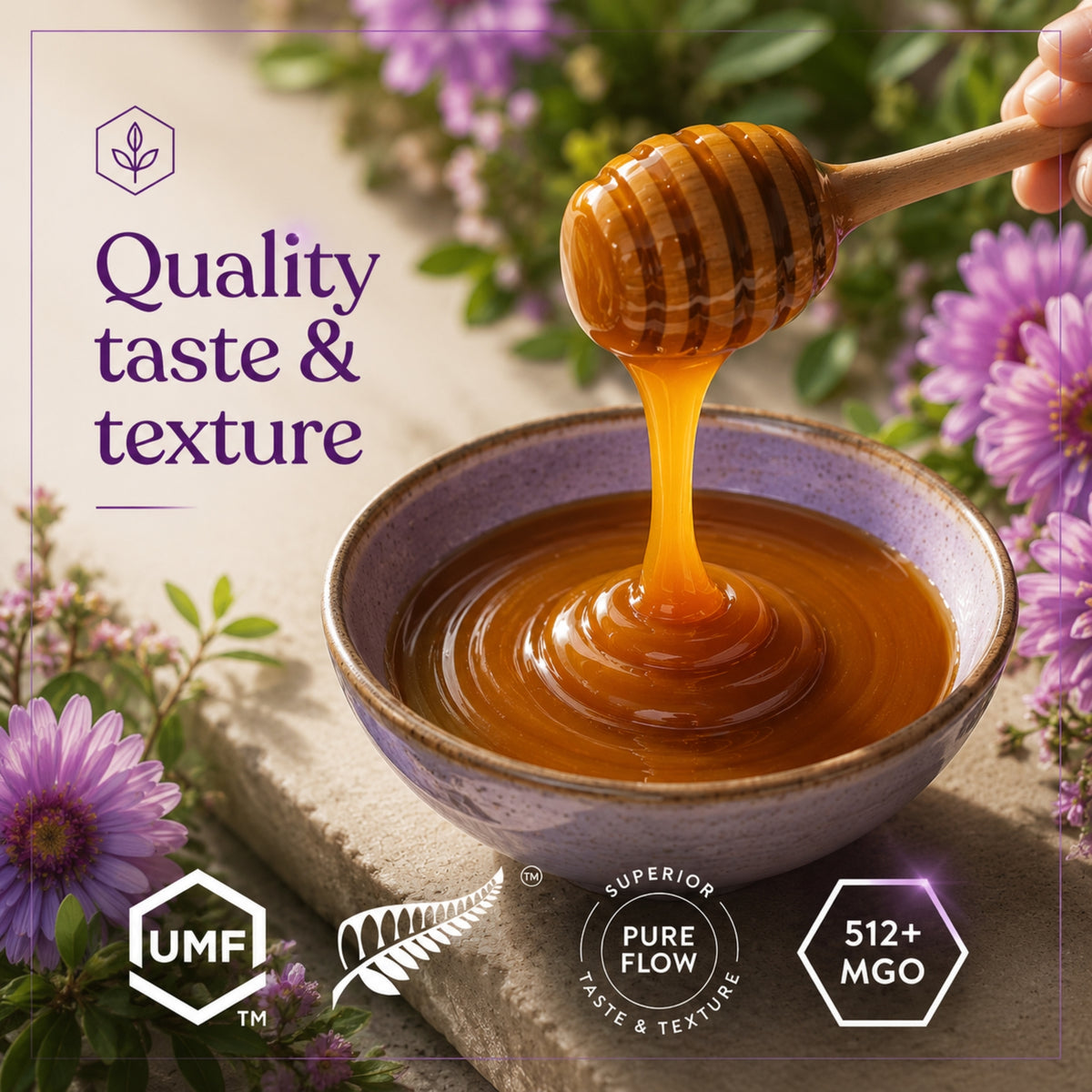 100% Pure New Zealand Honey - Manuka Honey UMF 15+ MGO 512+