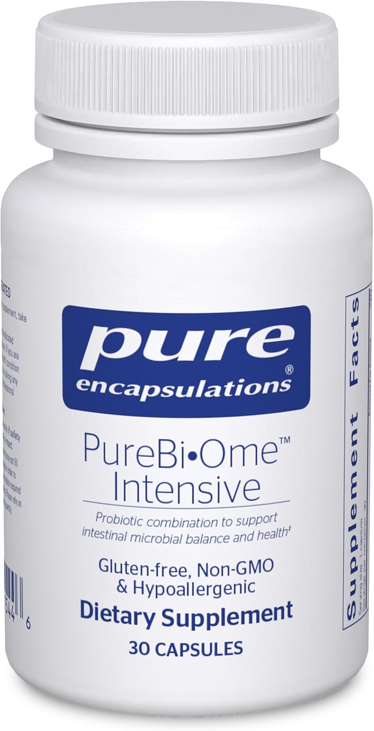 Pure Encapsulations PureBi•Ome Intensive Multi-Strain Probiotic 30 Capsules