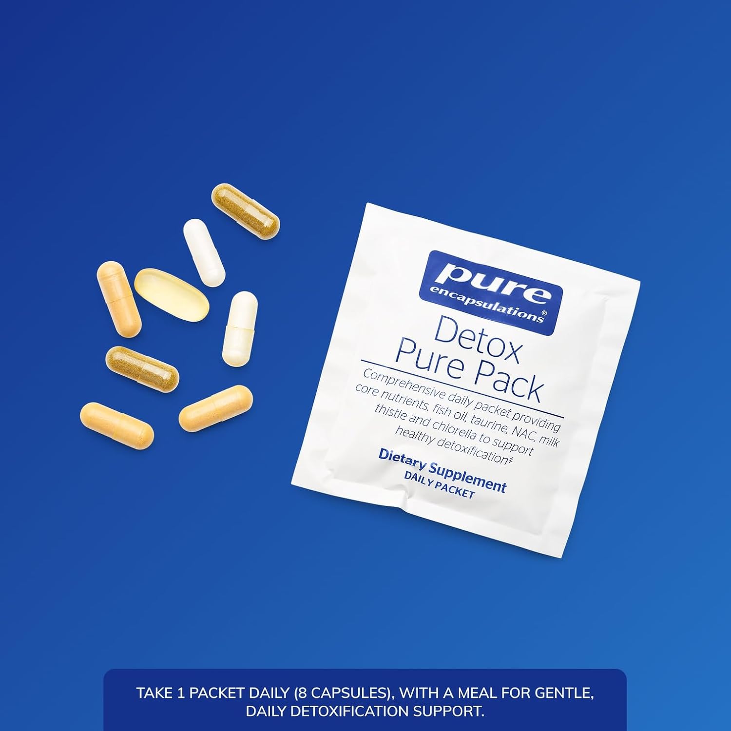 Pure Encapsulations Pure Pack | Daily Packet With Metafolin L-5-MTHF | 30 Packets