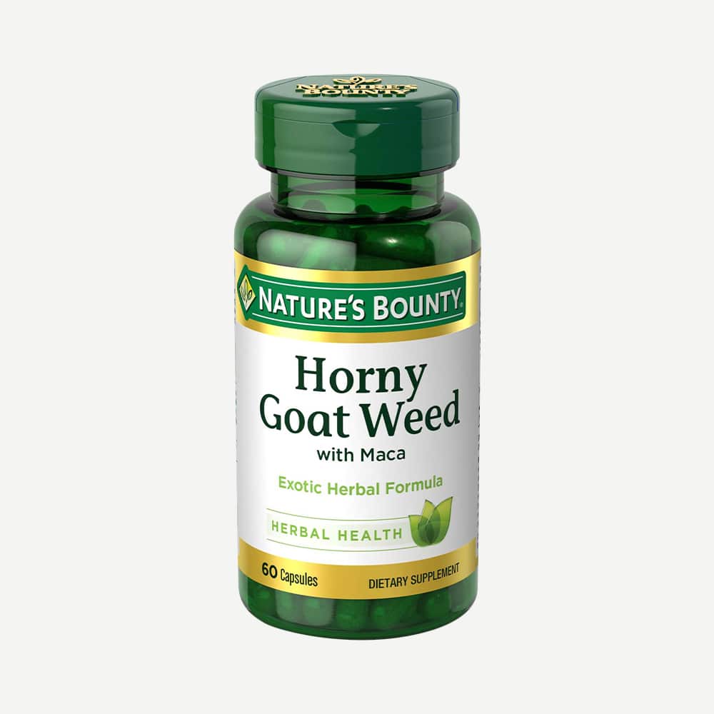 Horny Goat Weed with Maca 60 Capsules - Herbal Supplement