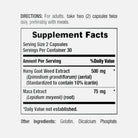 Horny Goat Weed with Maca 60 Capsules - Herbal Supplement