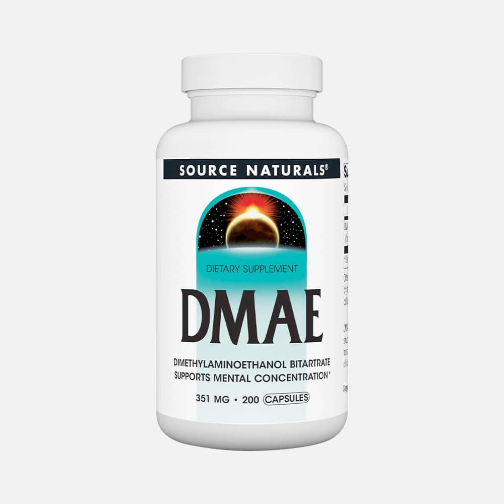 DMAE 351mg - 200 Capsules