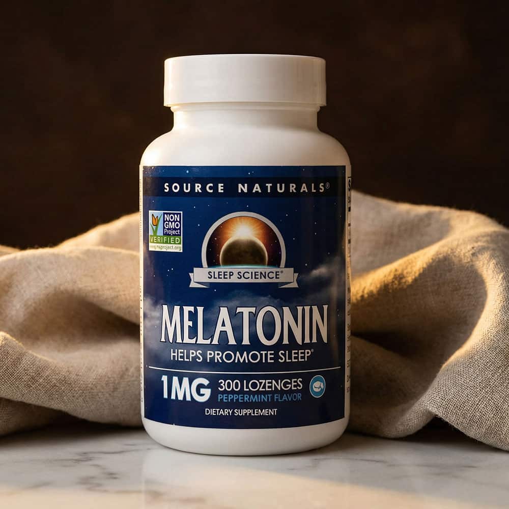 Melatonin 1mg - 300 Peppermint Lozenges