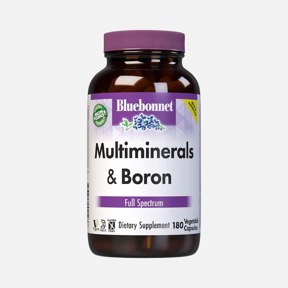 Chelated Multiminerals with Boron & Iron - 180 Capsules