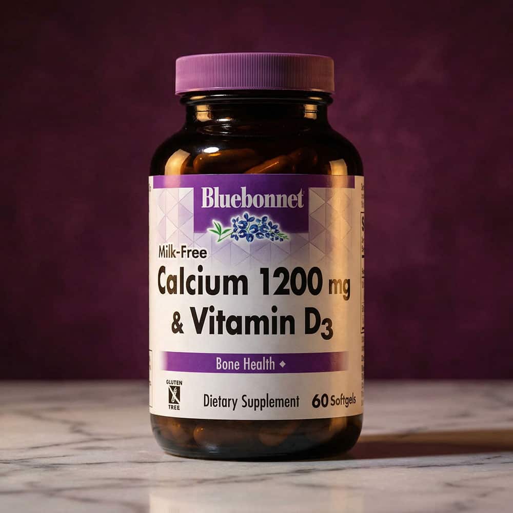 Calcium 1200mg Plus Vitamin D3 400 IU - 60 Softgels