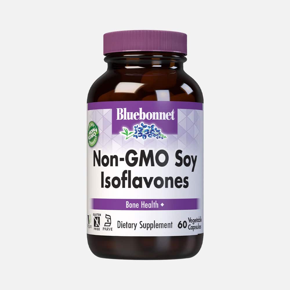 Non-GMO Soy Isoflavones 40mg - 60 Vegetable Capsules