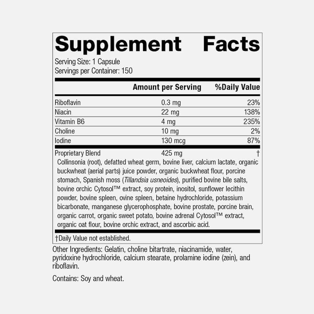 Standard Process Cholaplex - 150 Capsules