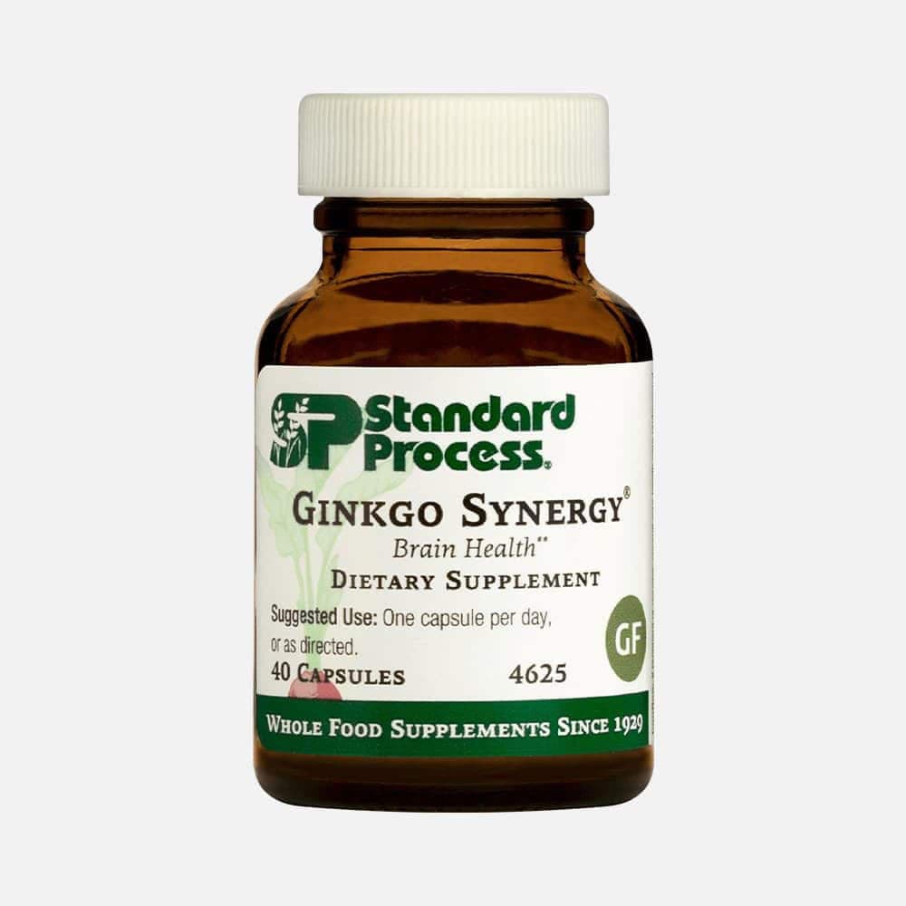 Ginkgo Synergy Brain Support - 40 Capsules