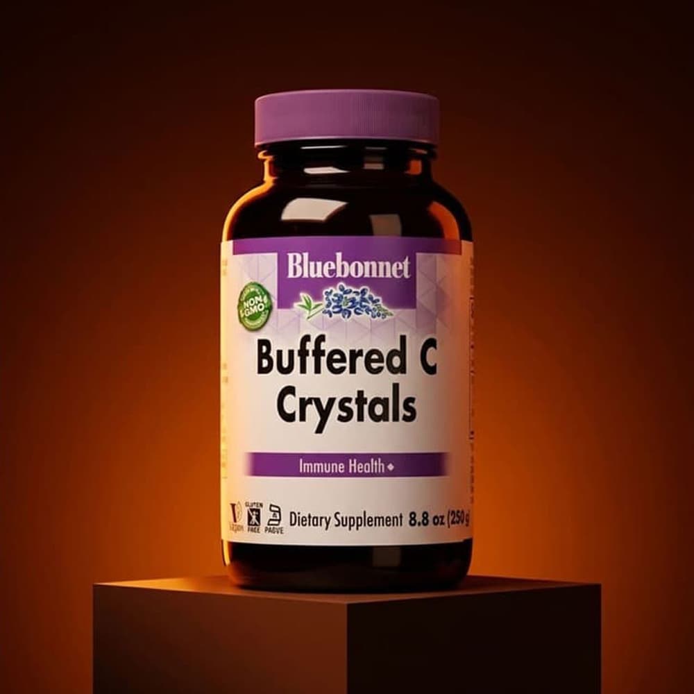 Buffered C Crystals, Vitamin C 4100mg - 50 Servings Powder