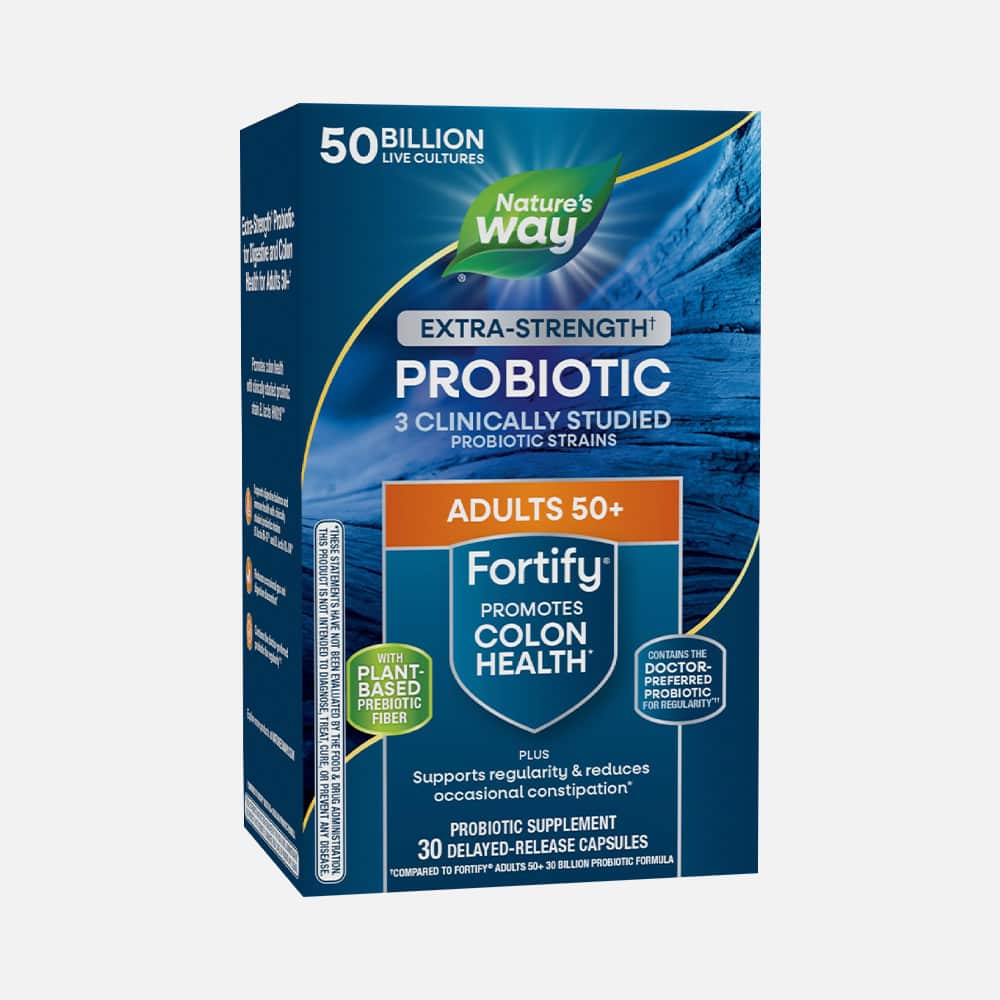 Fortify Probiotic Adults 50+ 50 Billion CFU - 30 Capsules