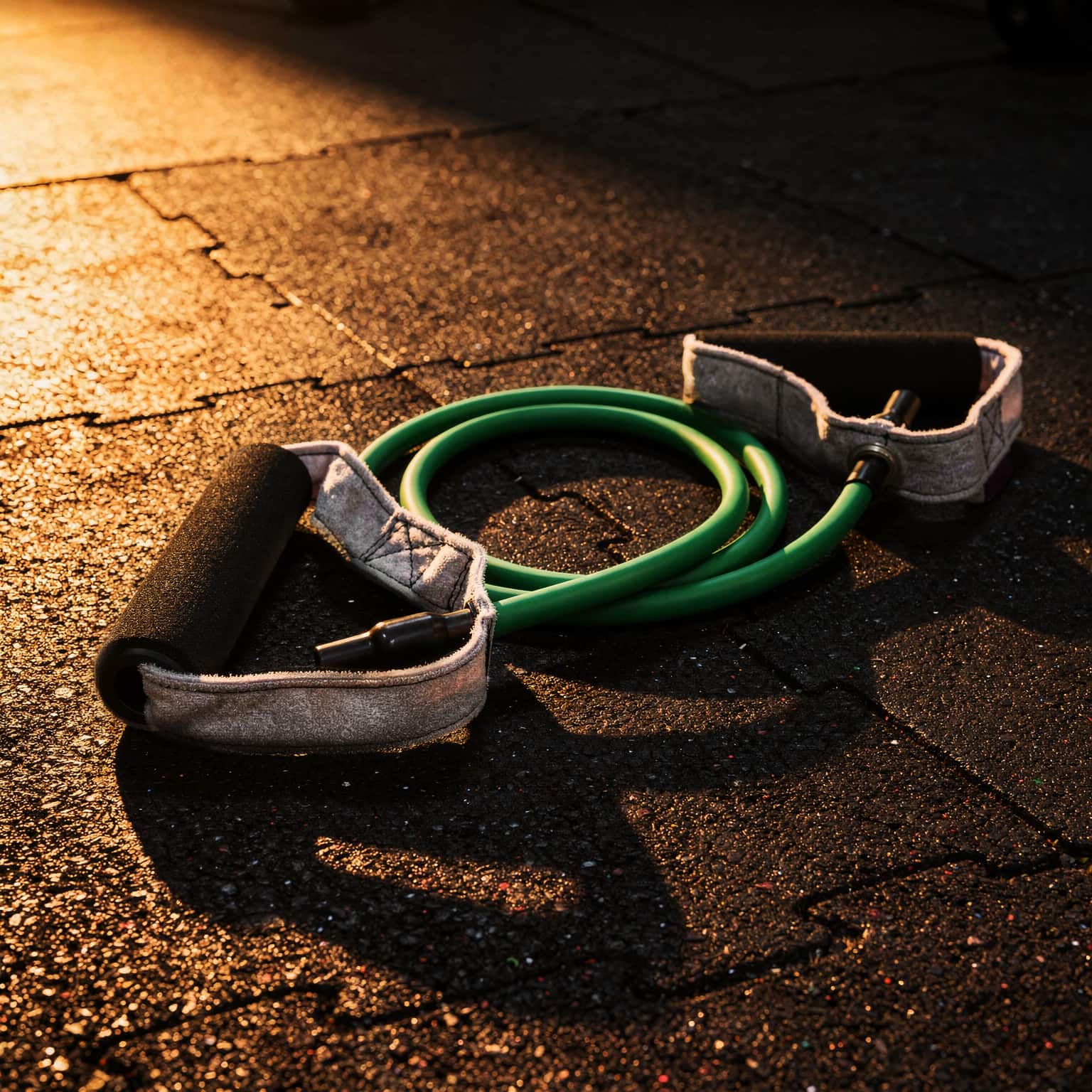 TheraBand Latex Resistance Tubing Green - 25 ft Roll