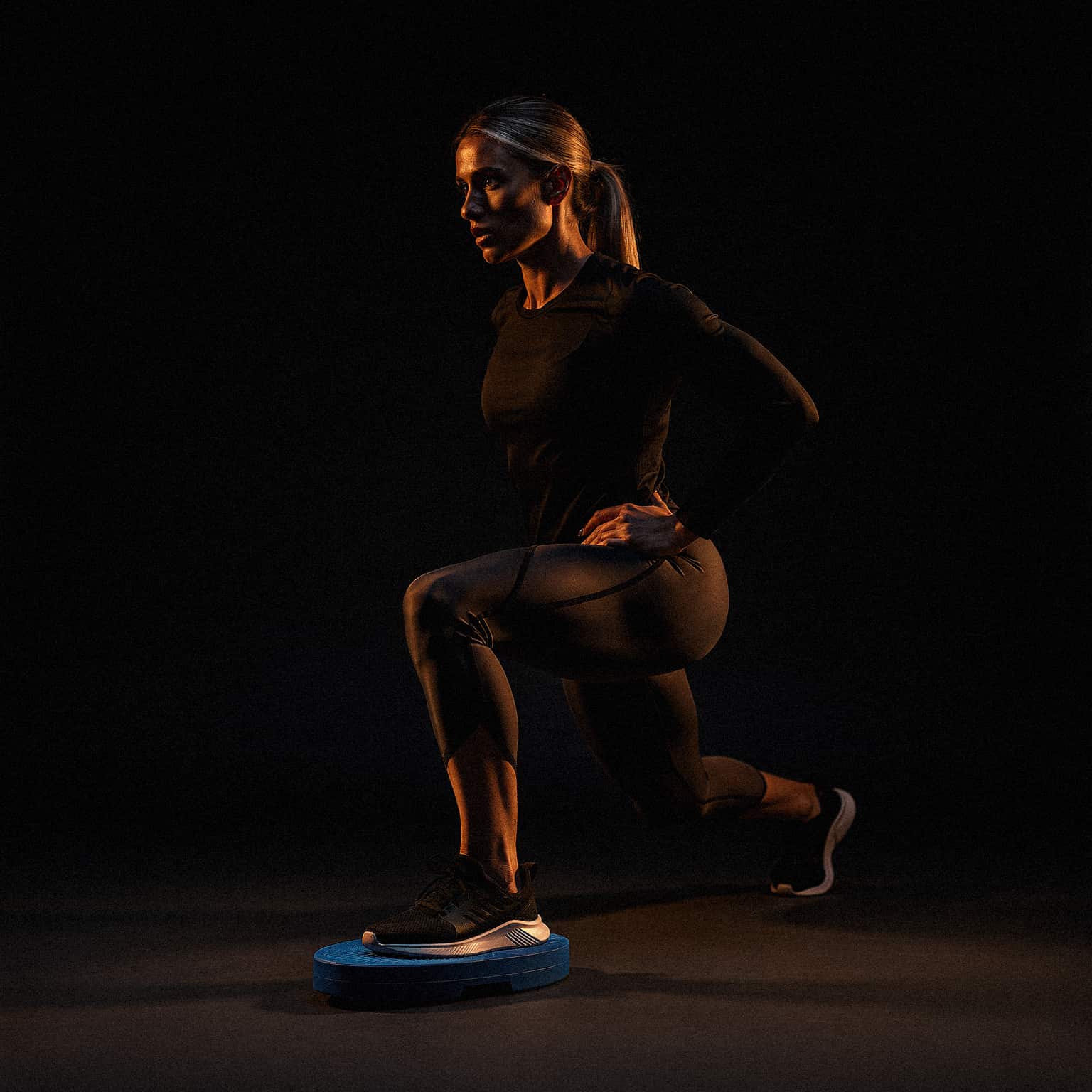 THERABAND Stability Trainer Pad - Blue Foam (Intermediate)