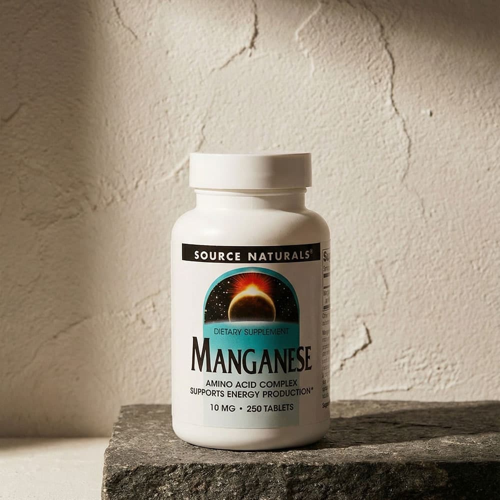 Manganese Amino Acid Chelate 15mg - 250 Tablets