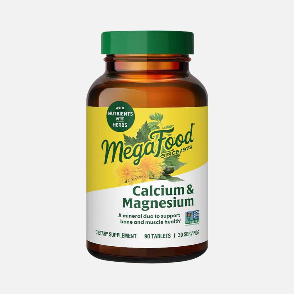 Calcium Magnesium with Magnesium Glycinate - 90 Tablets