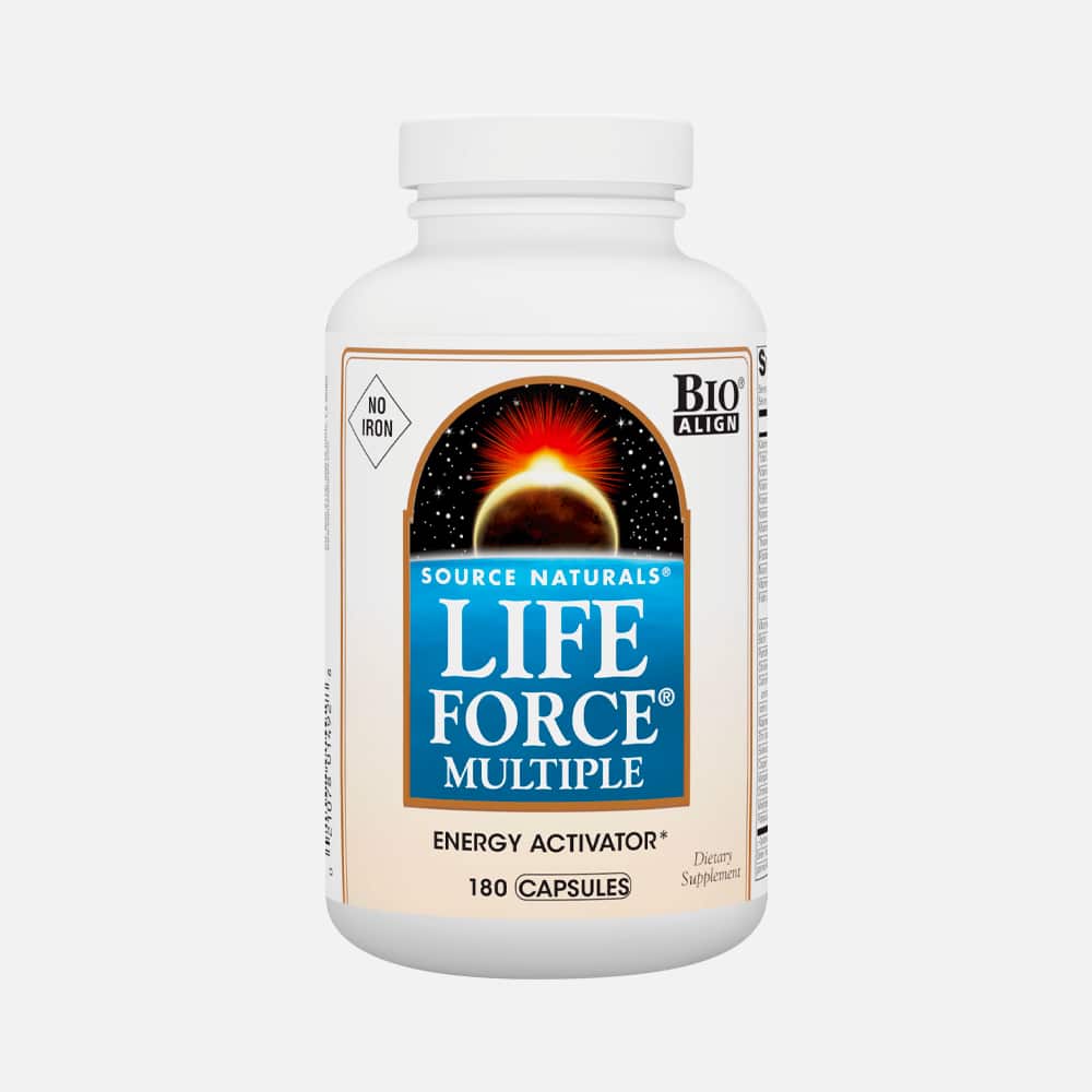 Life Force Multiple Iron Free Multivitamin - 180 Capsules
