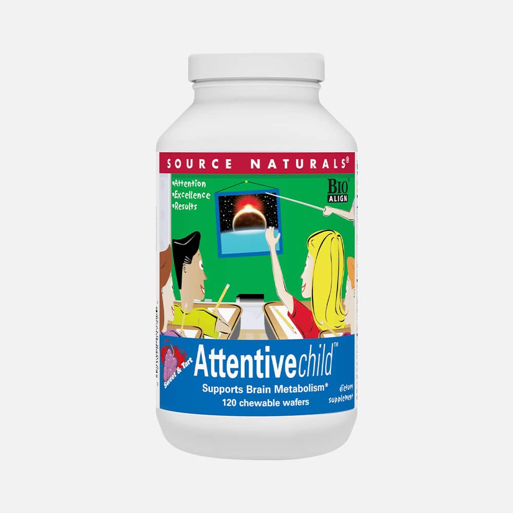 Source Naturals Attentive Child - 120 Chewable Wafers