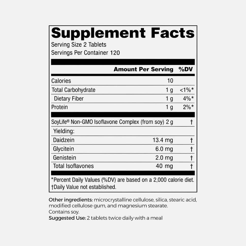 Genistein Soy Complex 1000mg - 240 Tablets