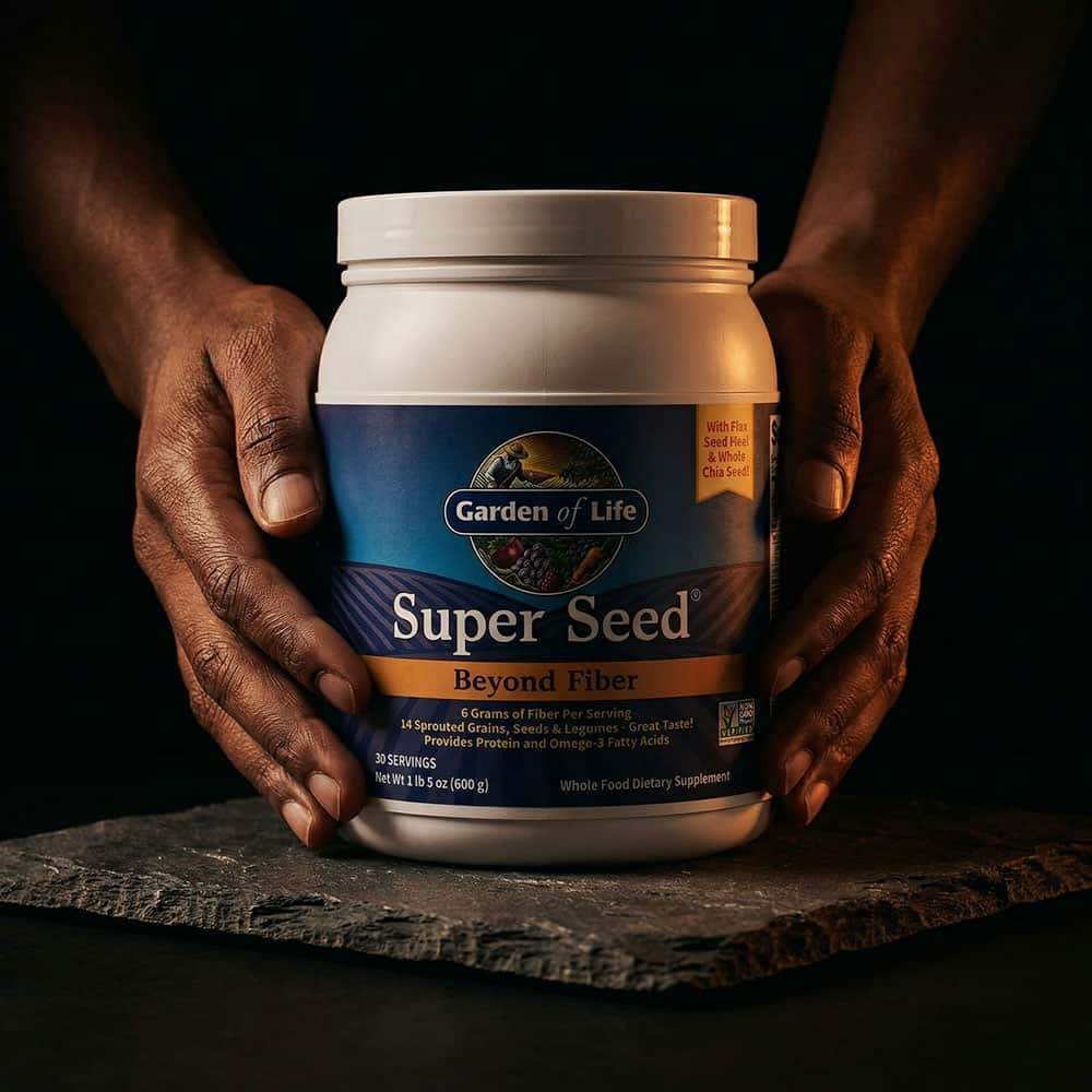 Garden of Life Super Seed Fiber 6g - 600g Powder