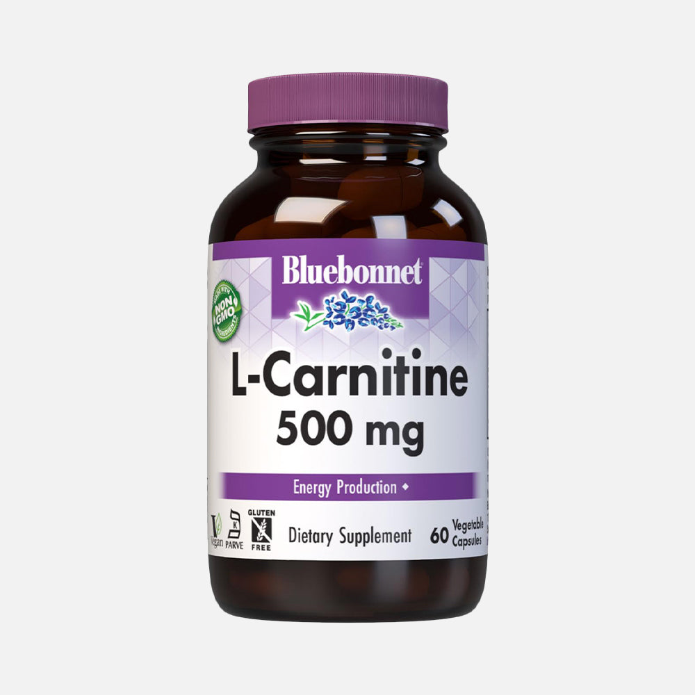 L-Carnitine Tartrate 500mg - 60 Vegetable Capsules