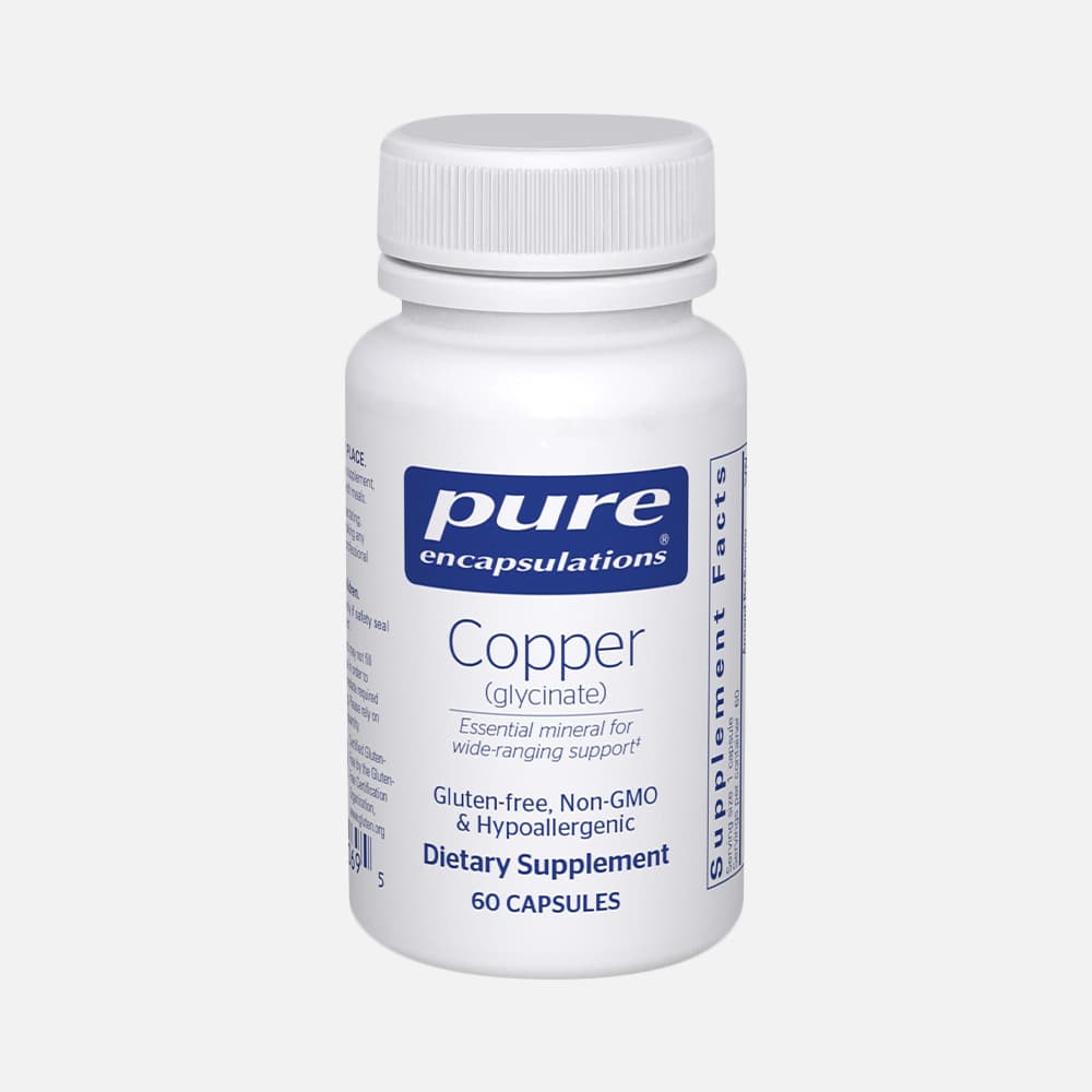 Copper Glycinate 2mg - 60 Capsules