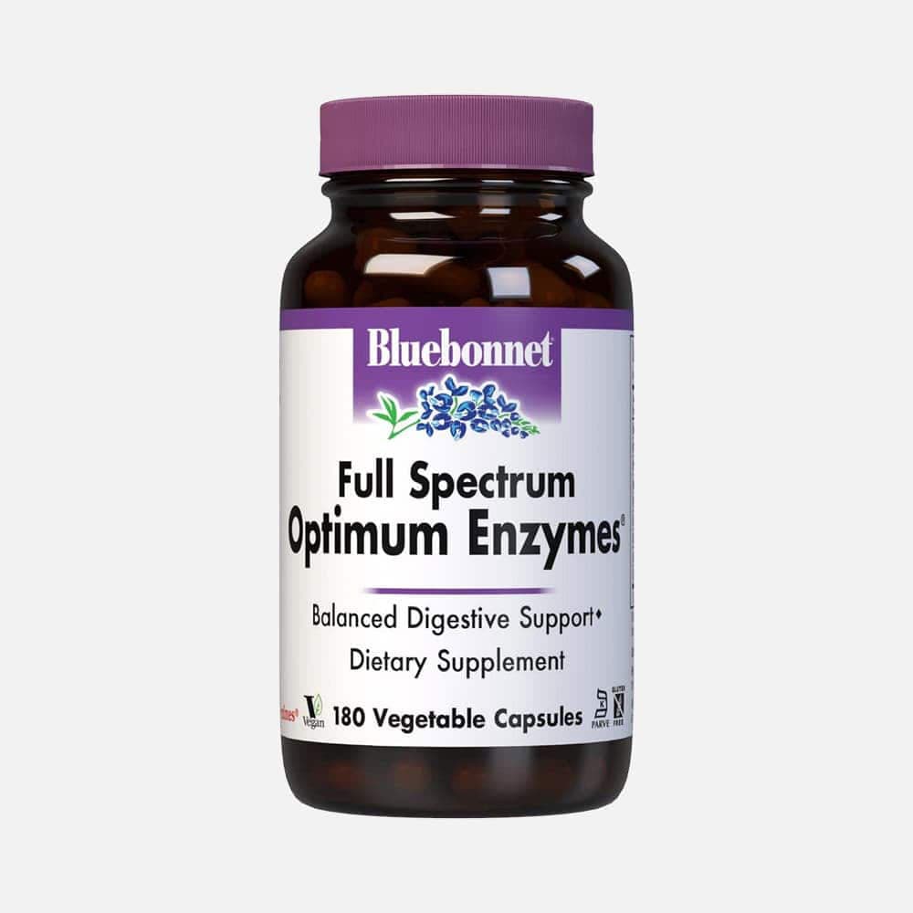 Full Spectrum Digestive Enzymes - 180 Vegetable Capsules