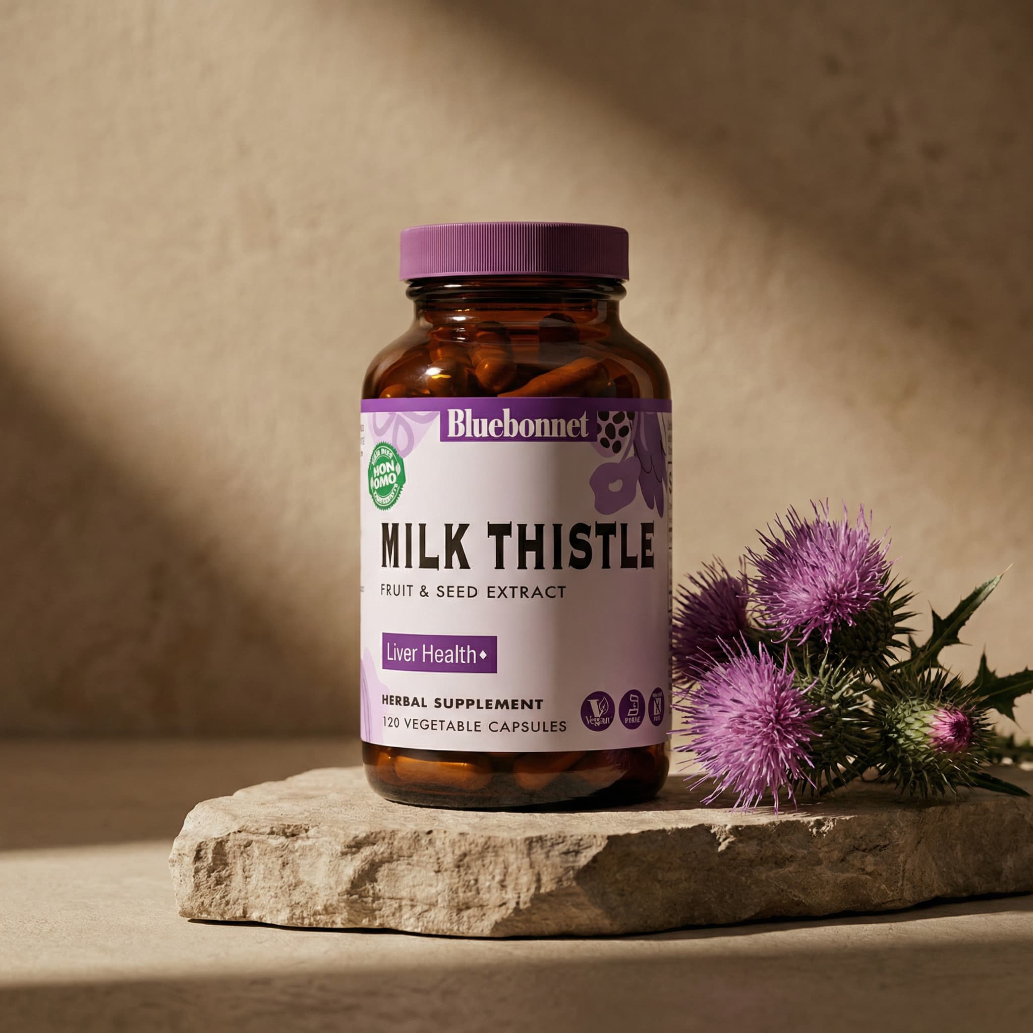 Milk Thistle Extract 175mg - 120 Vegetable Capsules