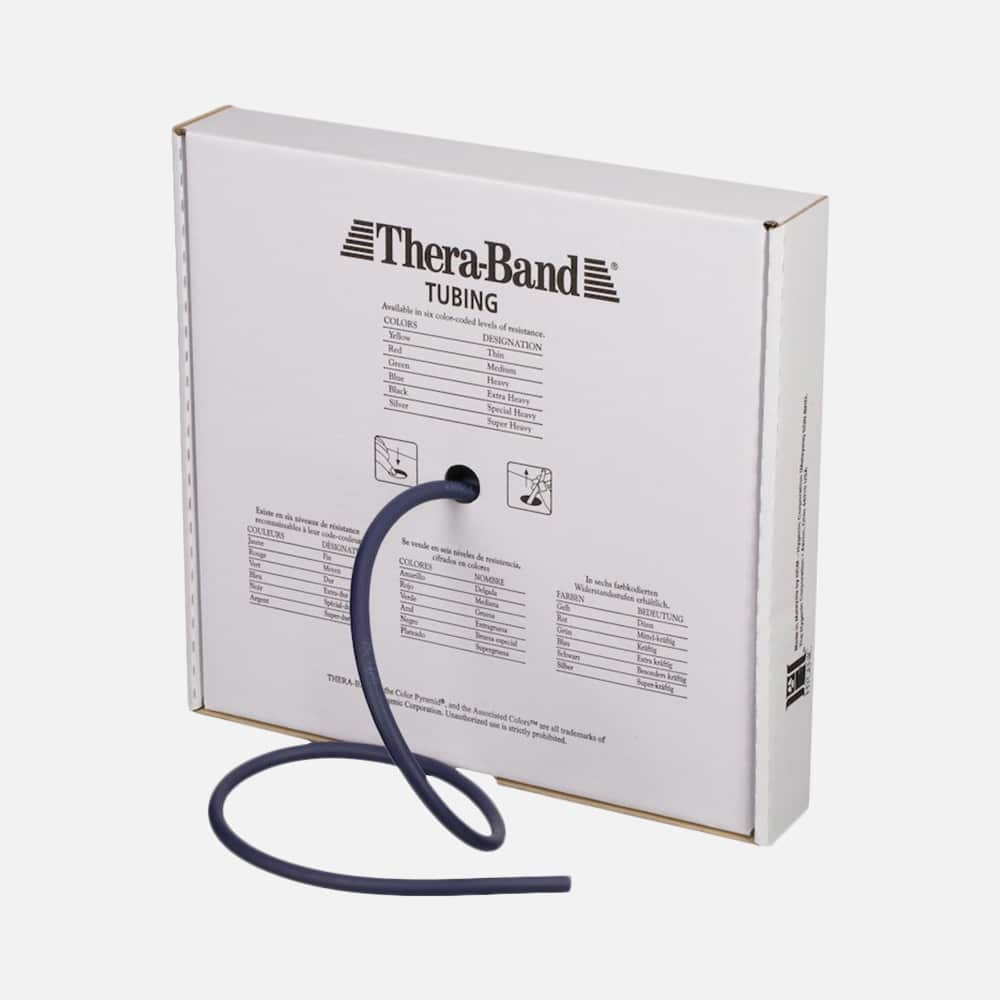 TheraBand Resistance Tube Extra Heavy - 25 ft Blue
