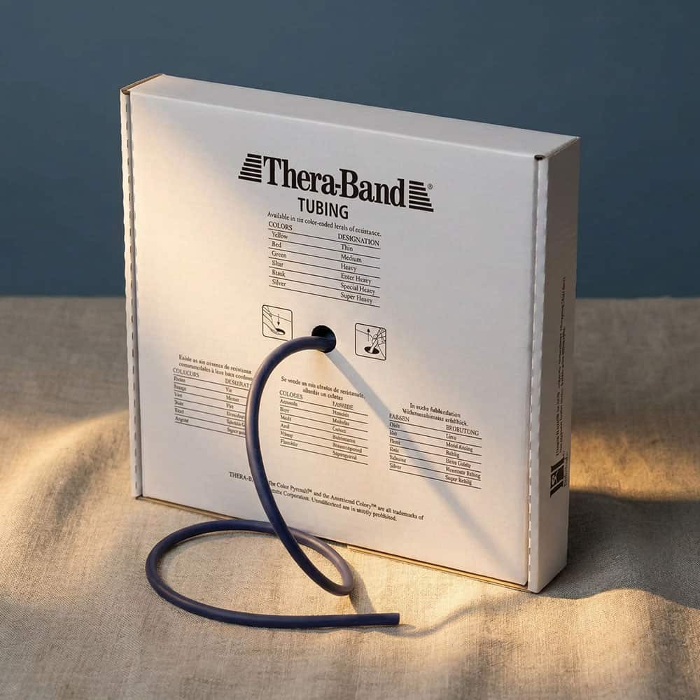 TheraBand Resistance Tube Extra Heavy - 25 ft Blue