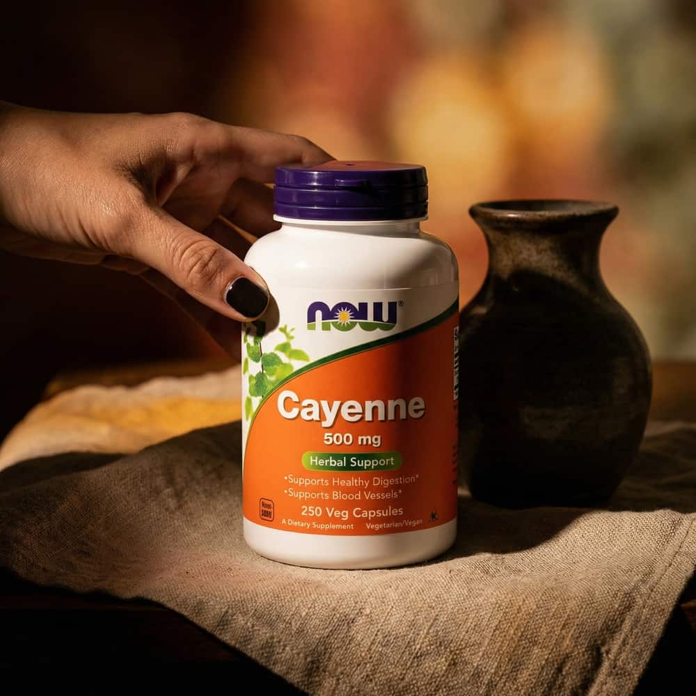 Cayenne (Capsicum annuum) 500mg - 250 Veg Capsules