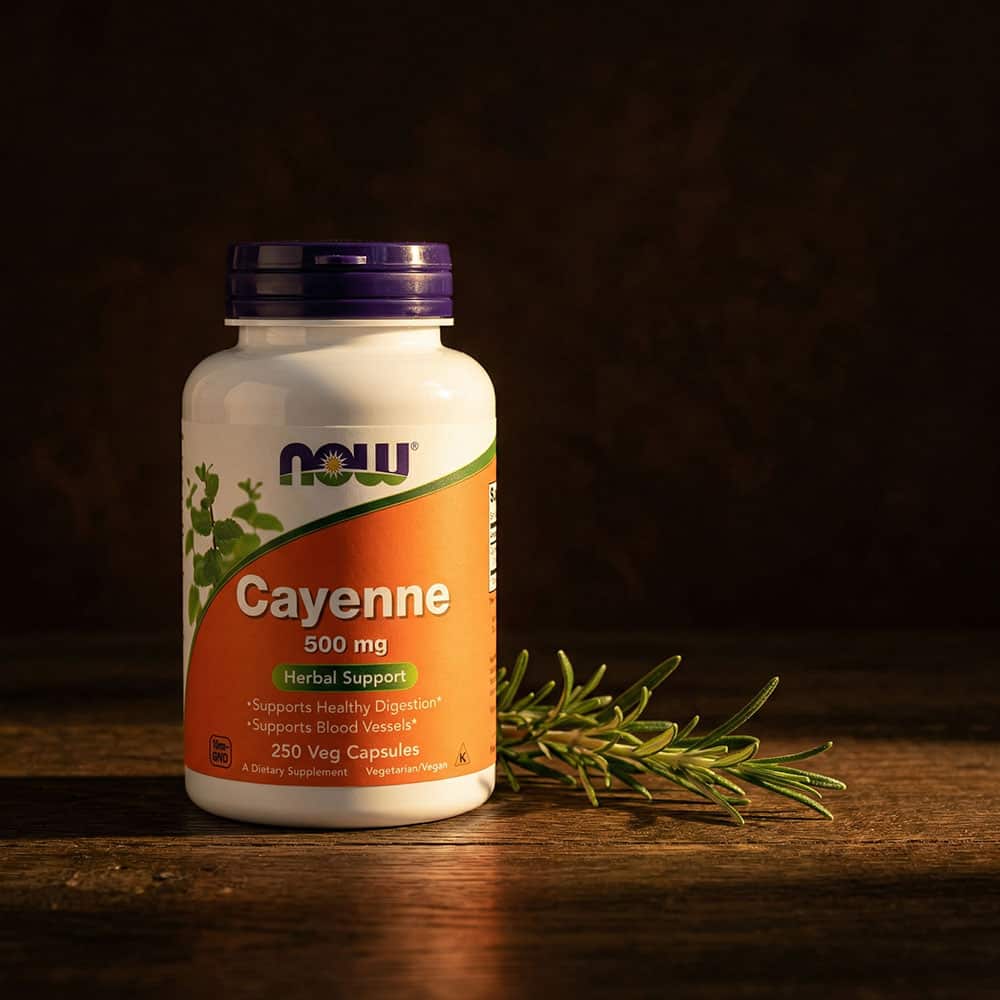 Cayenne (Capsicum annuum) 500mg - 250 Veg Capsules