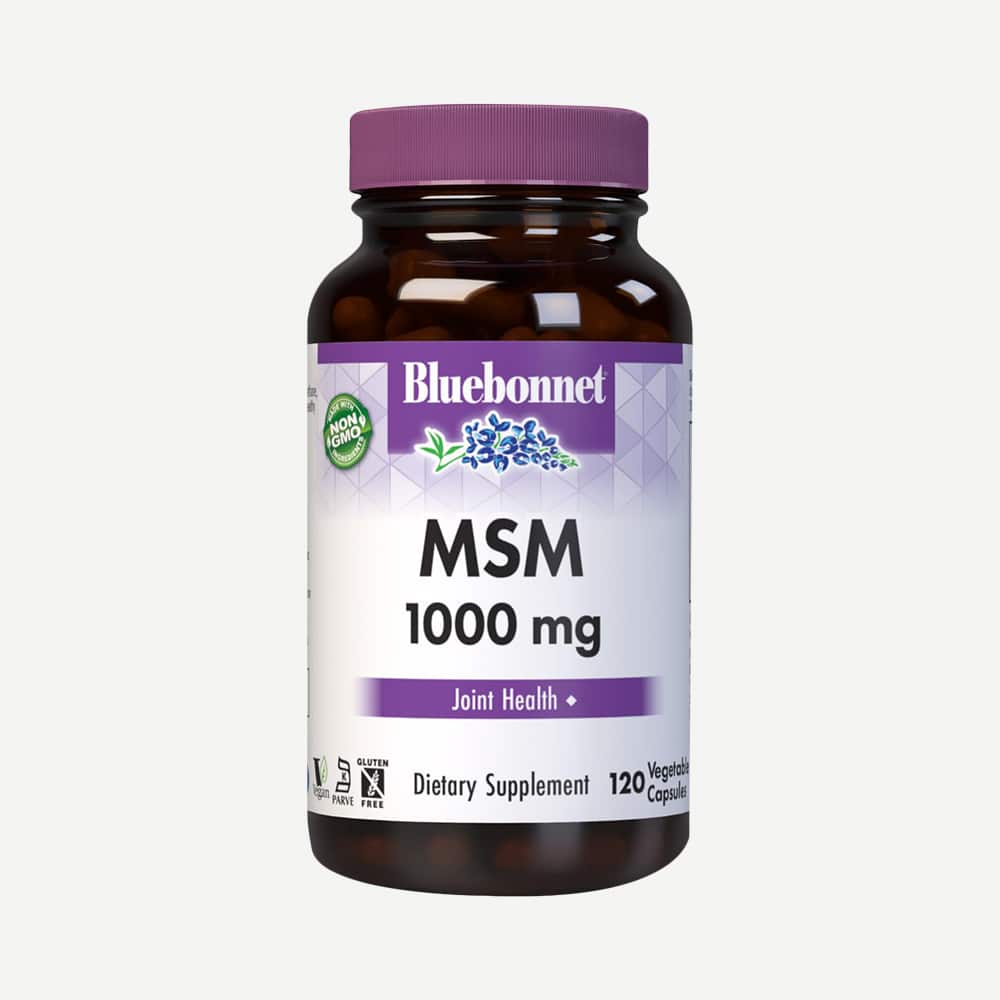MSM (OptiMSM) 100mg - 120 Vegetable Capsules