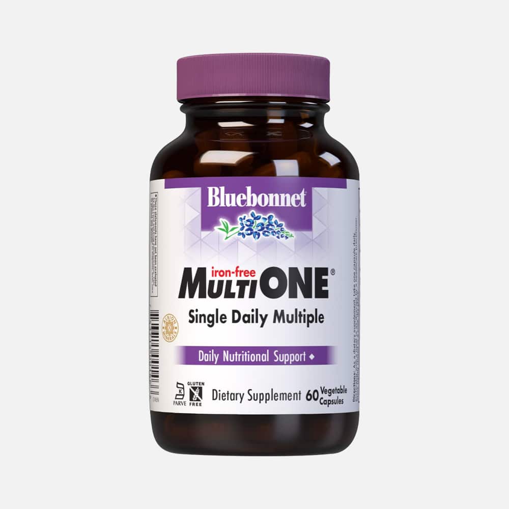 Multi One Iron-Free Multivitamin - 60 Vegetable Capsules