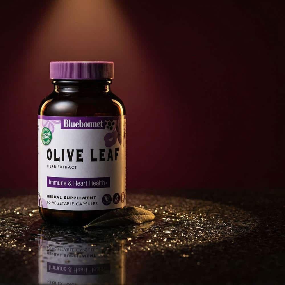 Olive Leaf Extract 300mg (18% Oleuropein) - 60 Veg Capsules