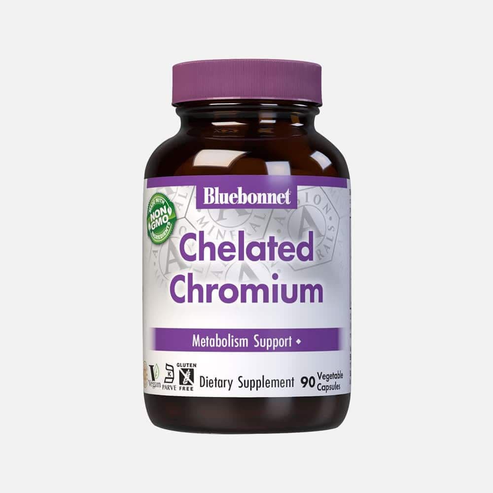 Chelated Chromium 200mcg - 90 Vegetable Capsules