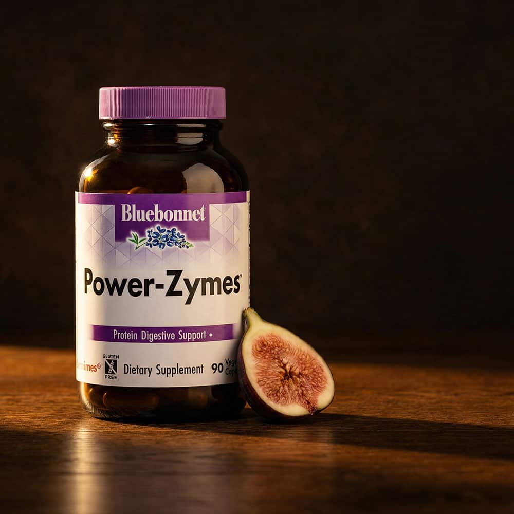 Power-Zymes Protein Digestive Enzymes - 90 Capsules