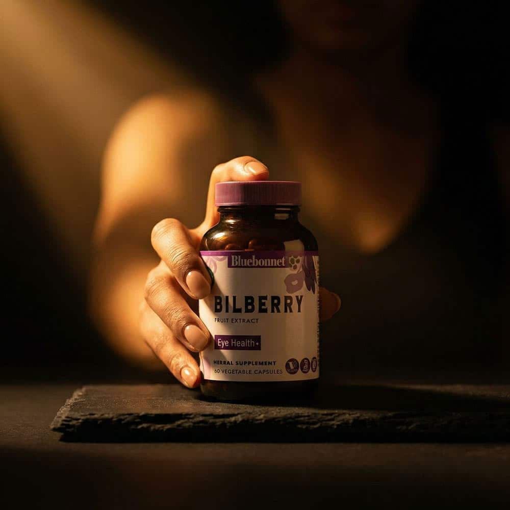 Bilberry Fruit Extract 80mg - 60 Vegetable Capsules
