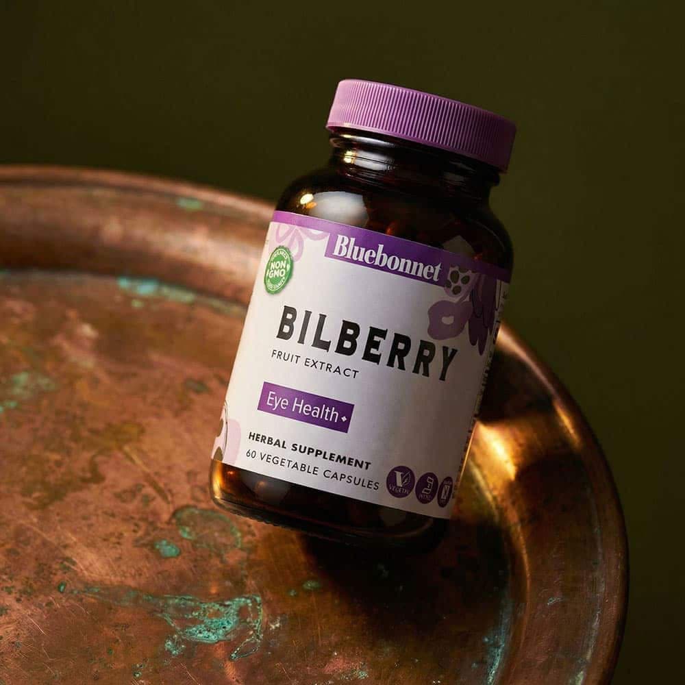 Bilberry Fruit Extract 80mg - 60 Vegetable Capsules