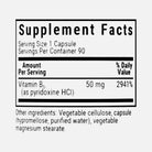 Vitamin B6 50mg - 90 Vegetable Capsules